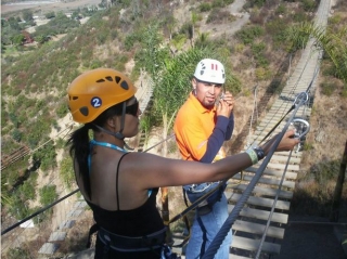  Fun on hanging bridges 